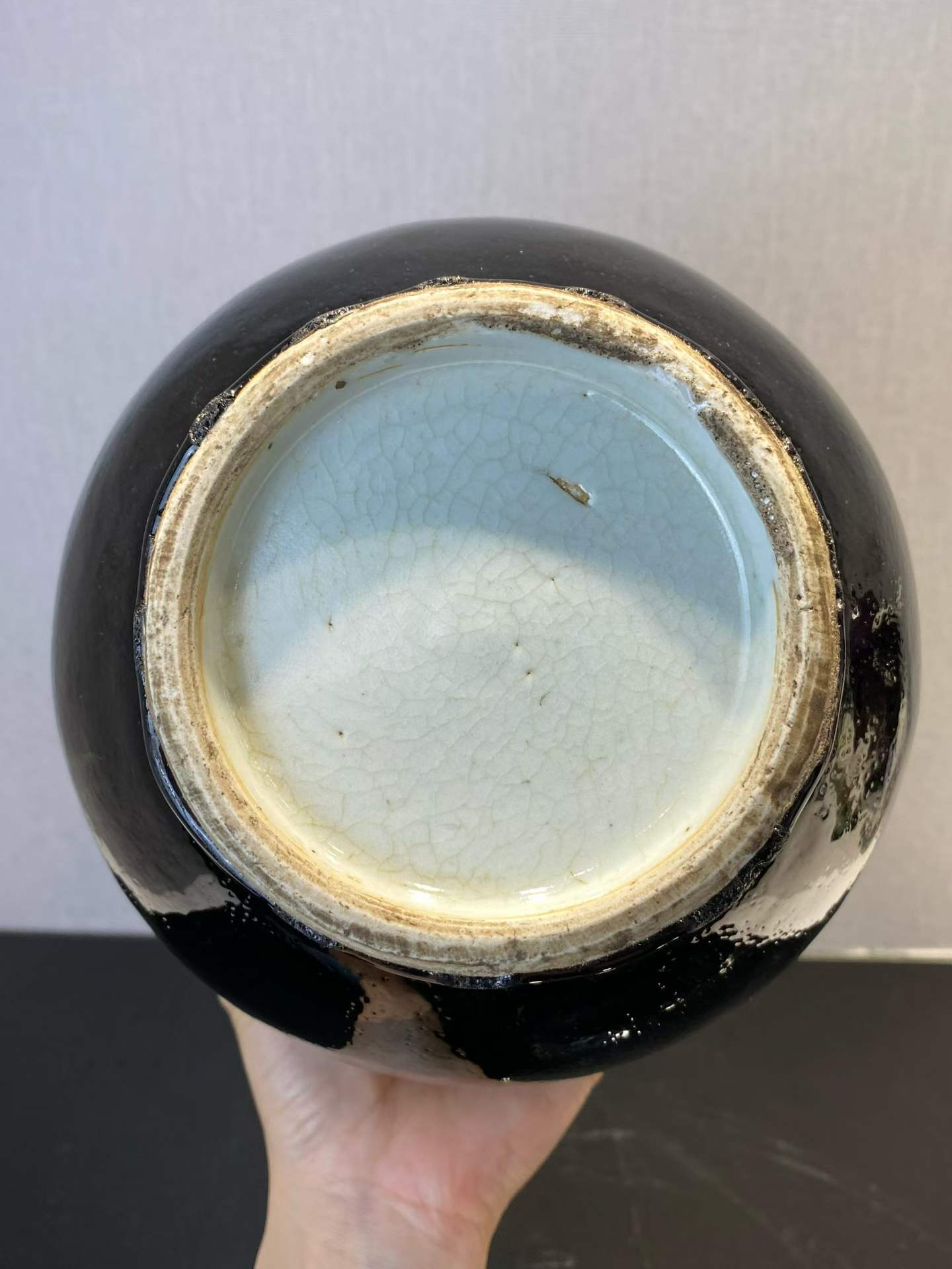 三阳开泰釉玉壶春瓶