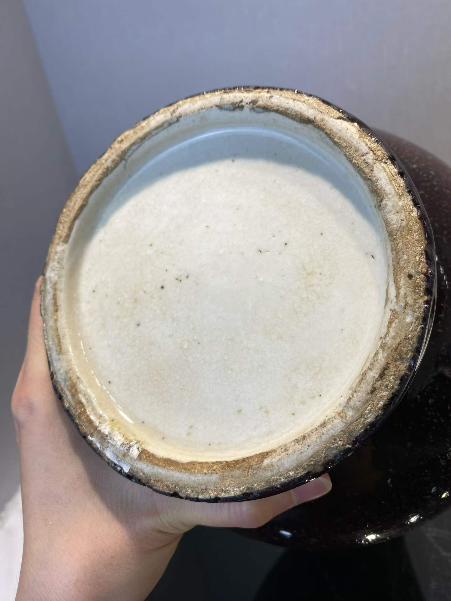 郎窑红釉琵琶尊