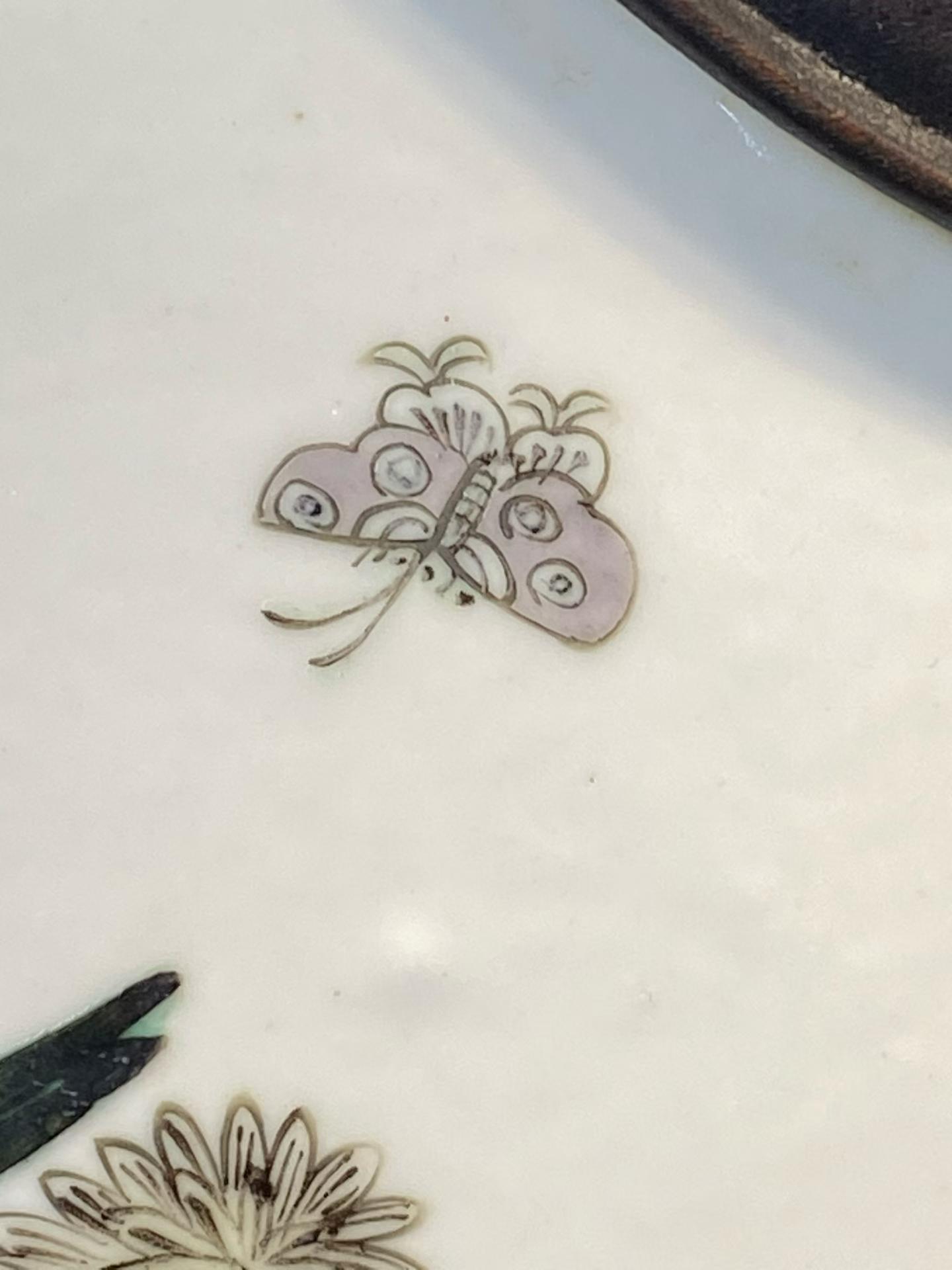 五彩锦上添花瓷板