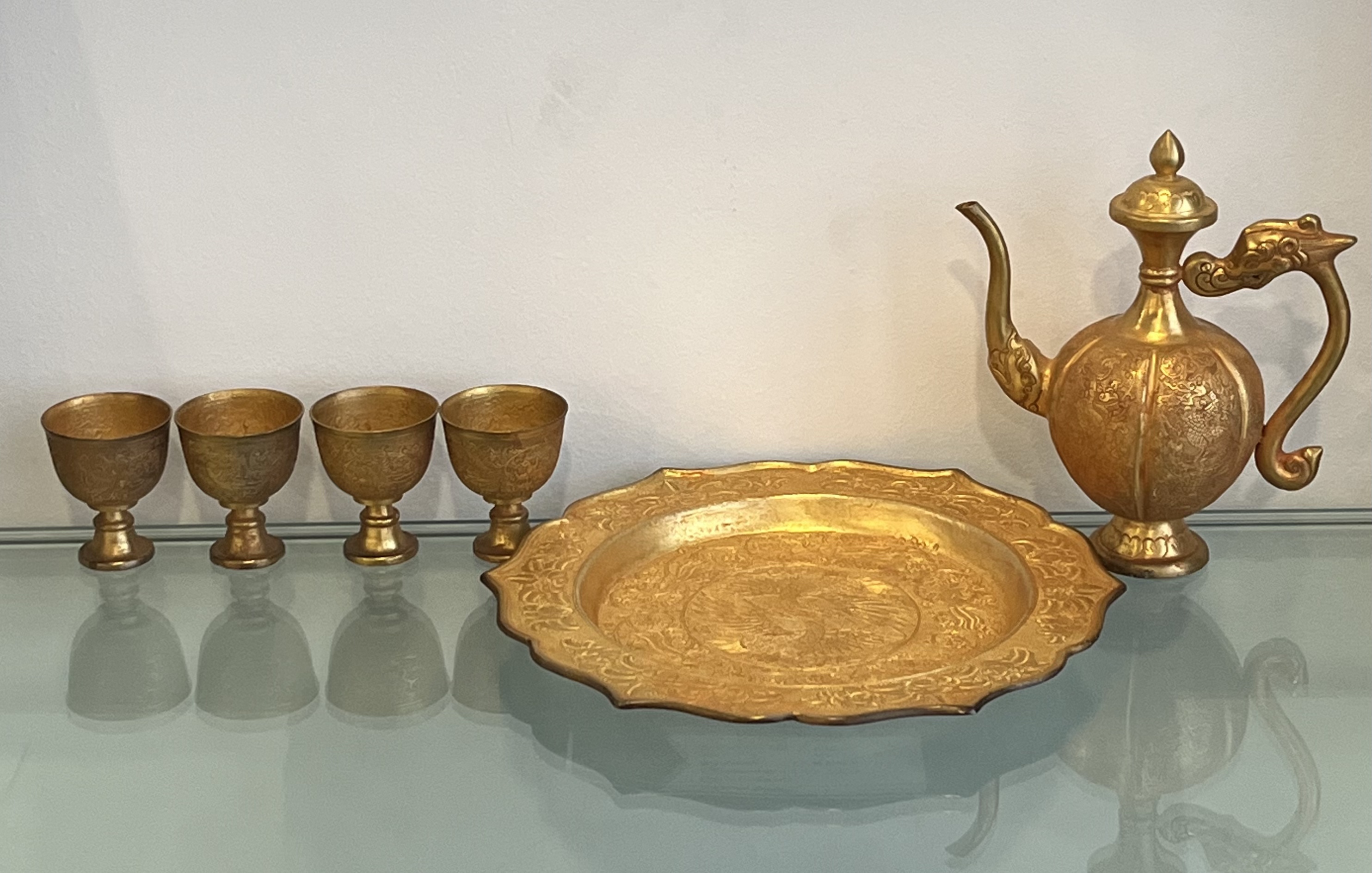 唐酒具一套共6件