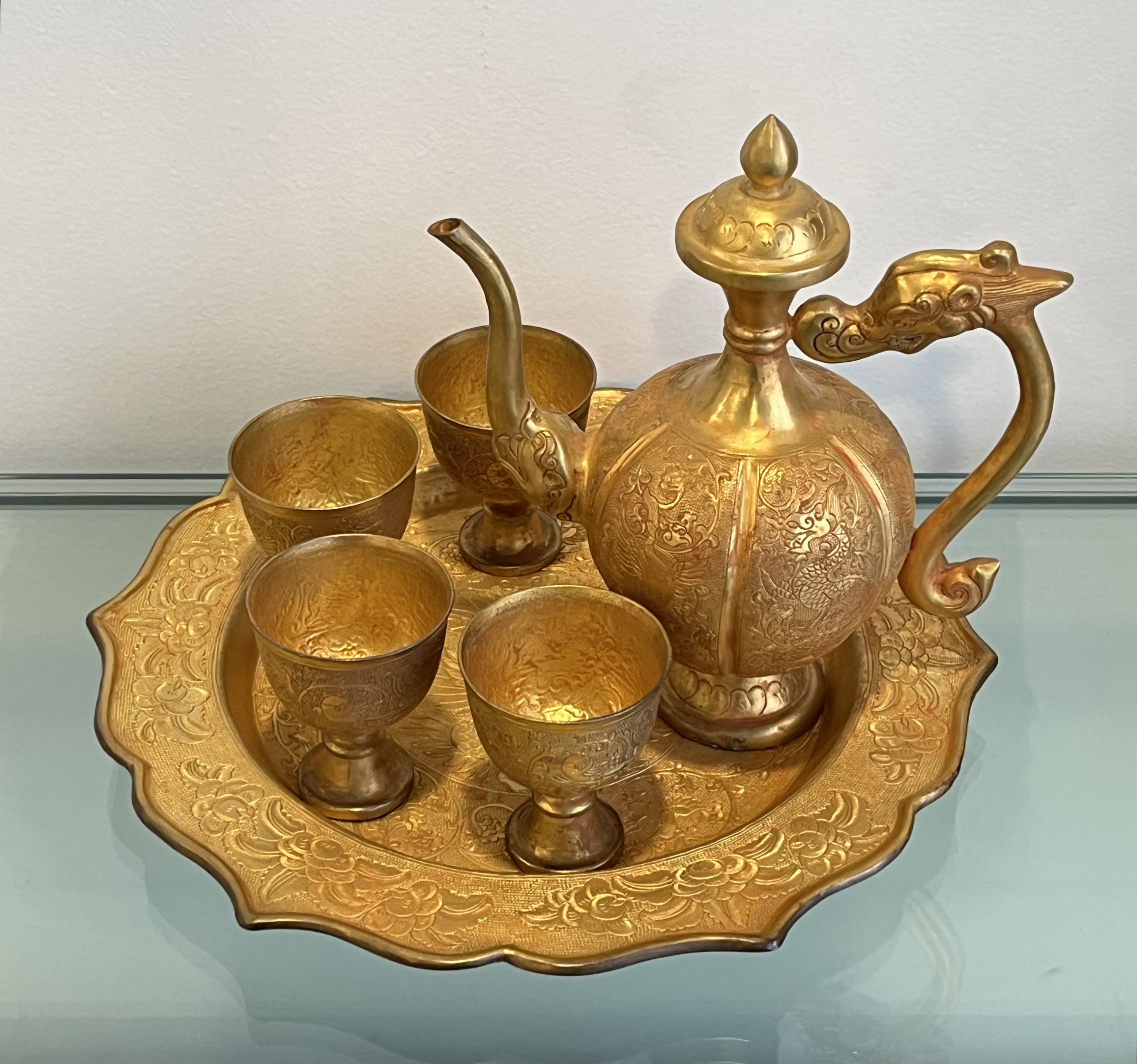 唐酒具一套共6件