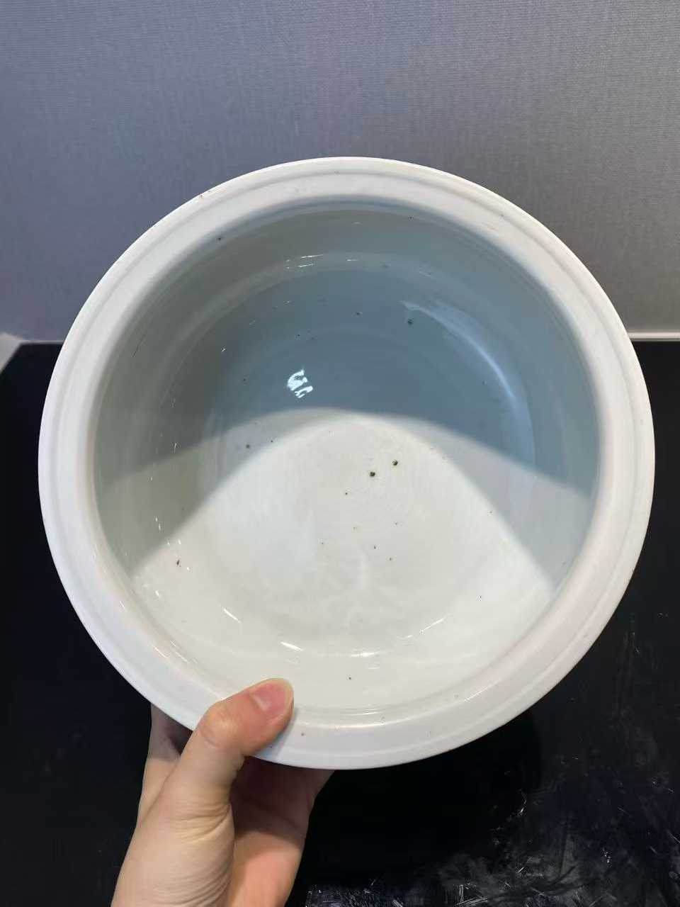 青花八仙图香炉