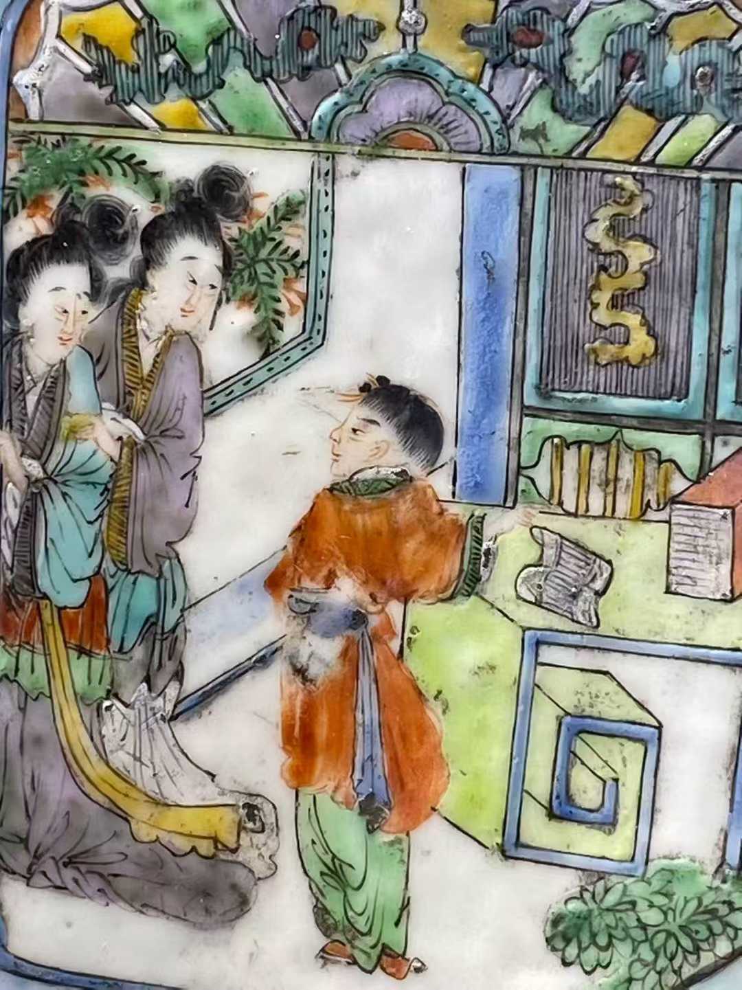 广五彩人物故事诗文大盘