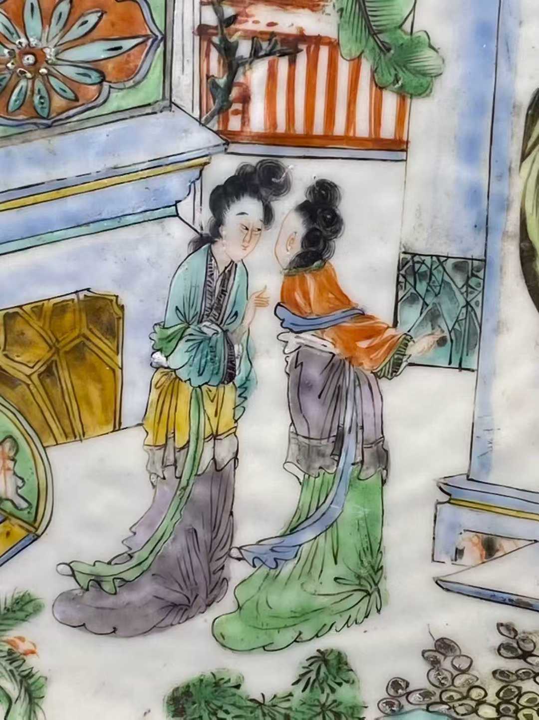 广五彩人物故事诗文大盘