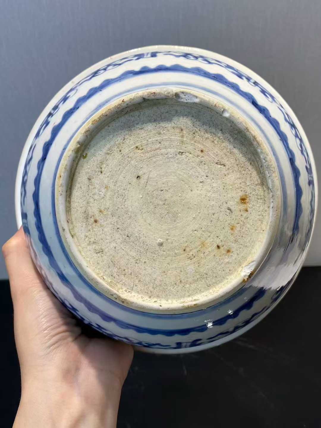 青花花卉纹撇口炉