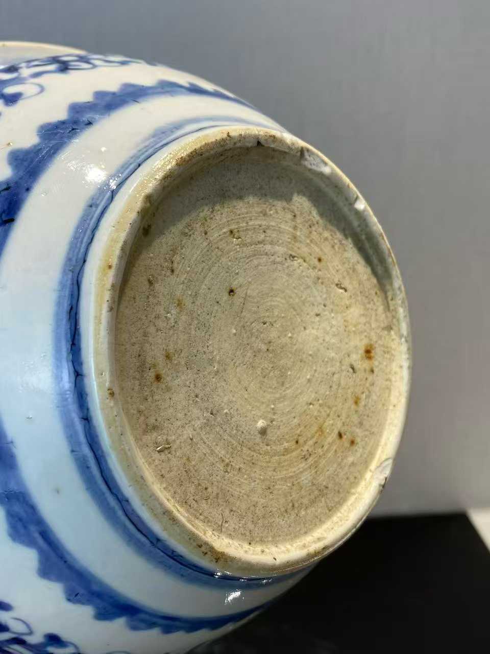 青花花卉纹撇口炉