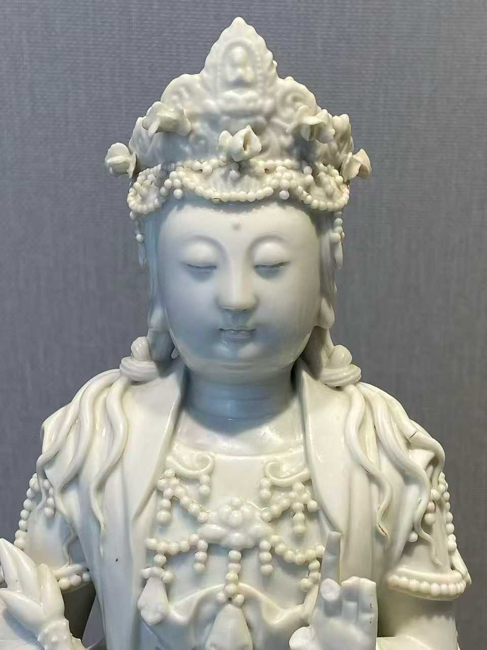 德化窑观音坐像