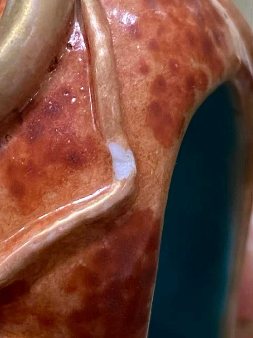 粉彩癞瓜葫芦形水洗