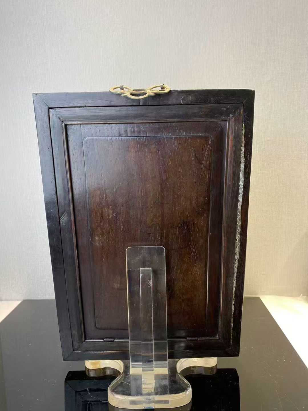 王大凡风格 粉彩人物瓷板