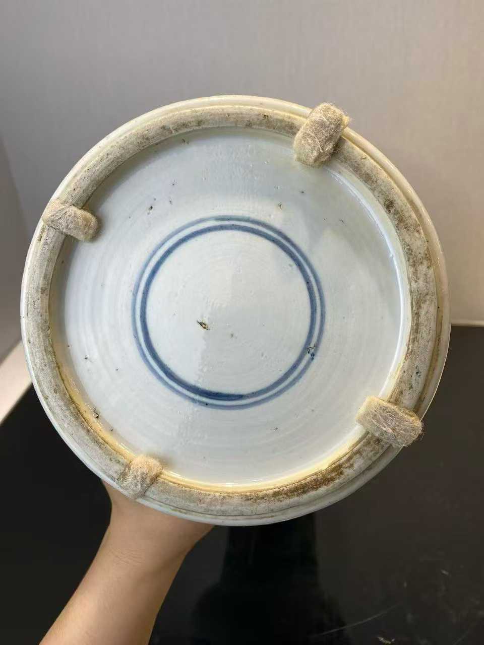 青花竹林七贤图凤尾尊