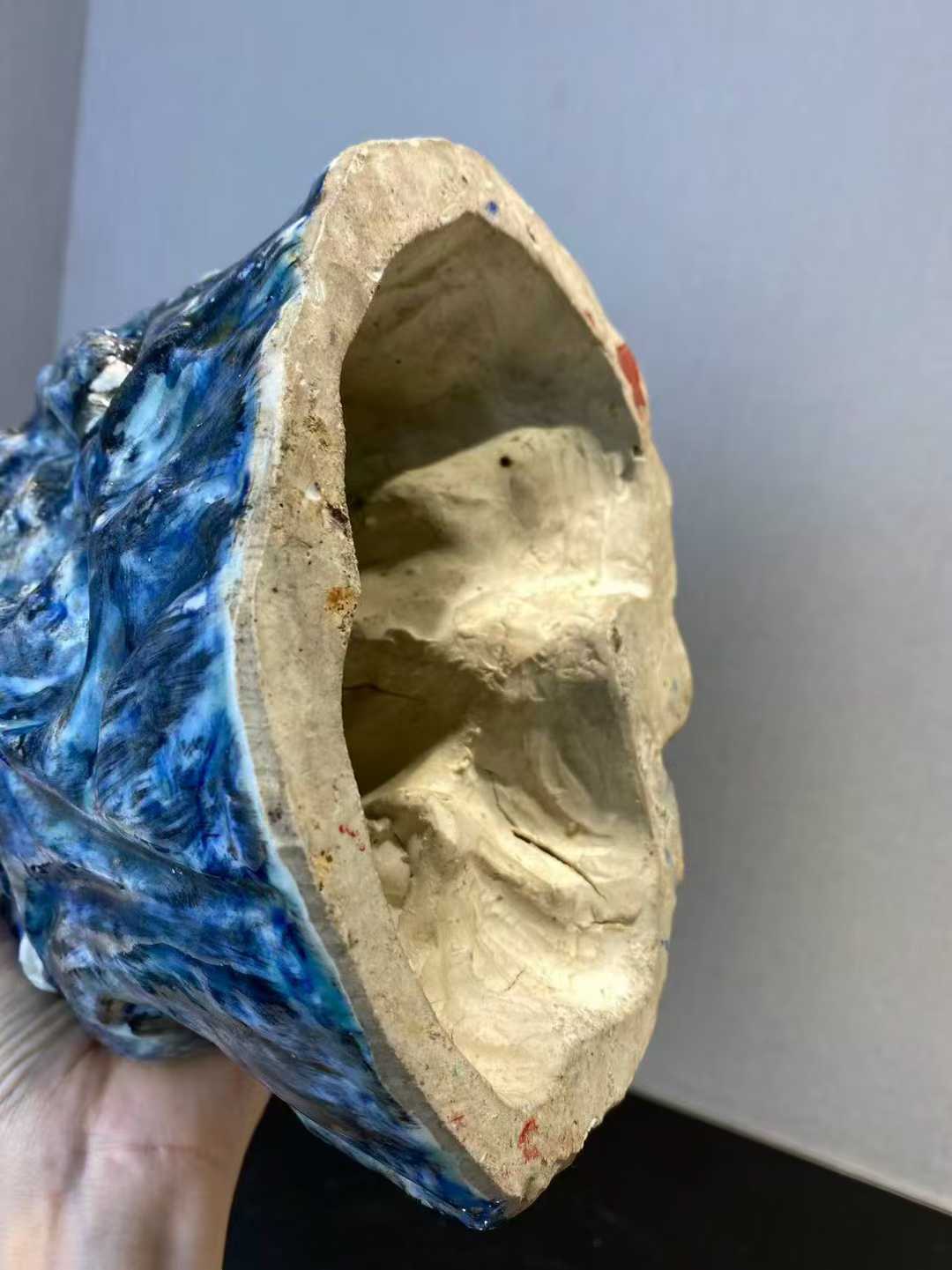 粉彩五娃登梅花插