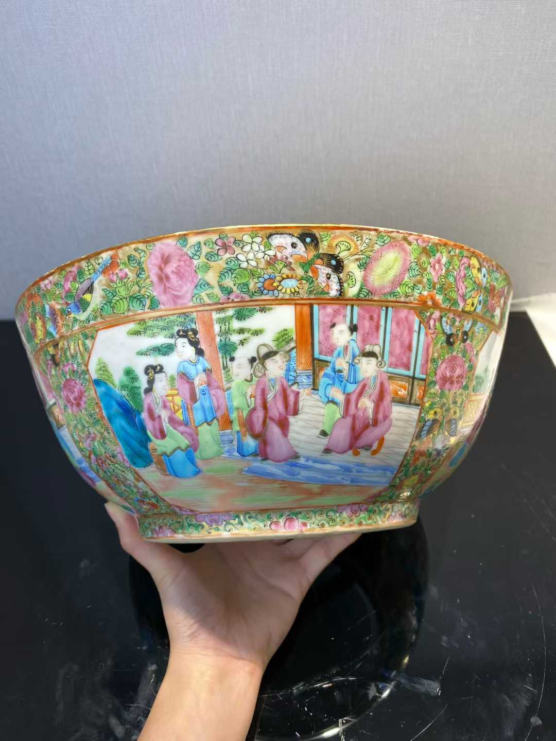 广彩人物故事大碗