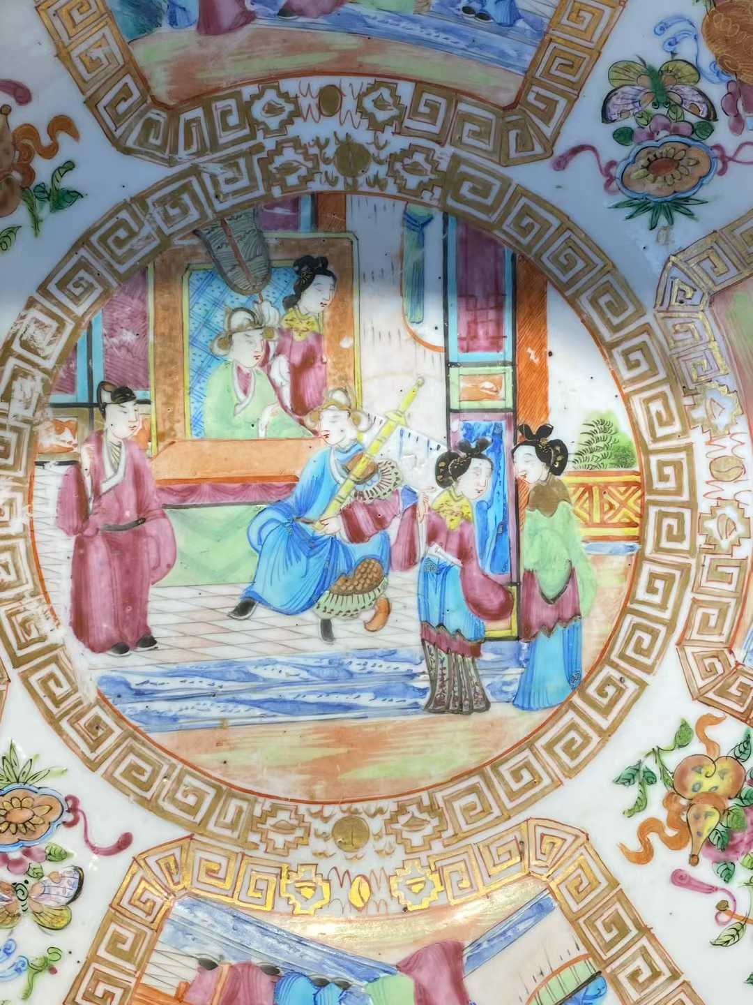 广彩人物故事大碗