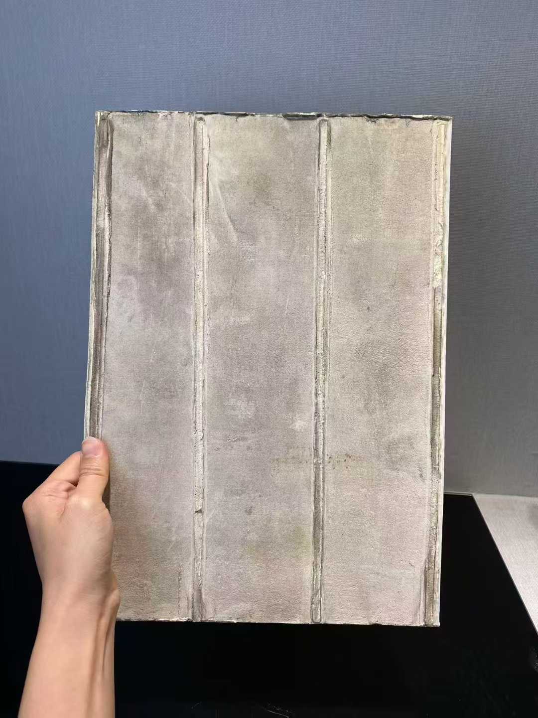 粉彩百鹿图瓷板