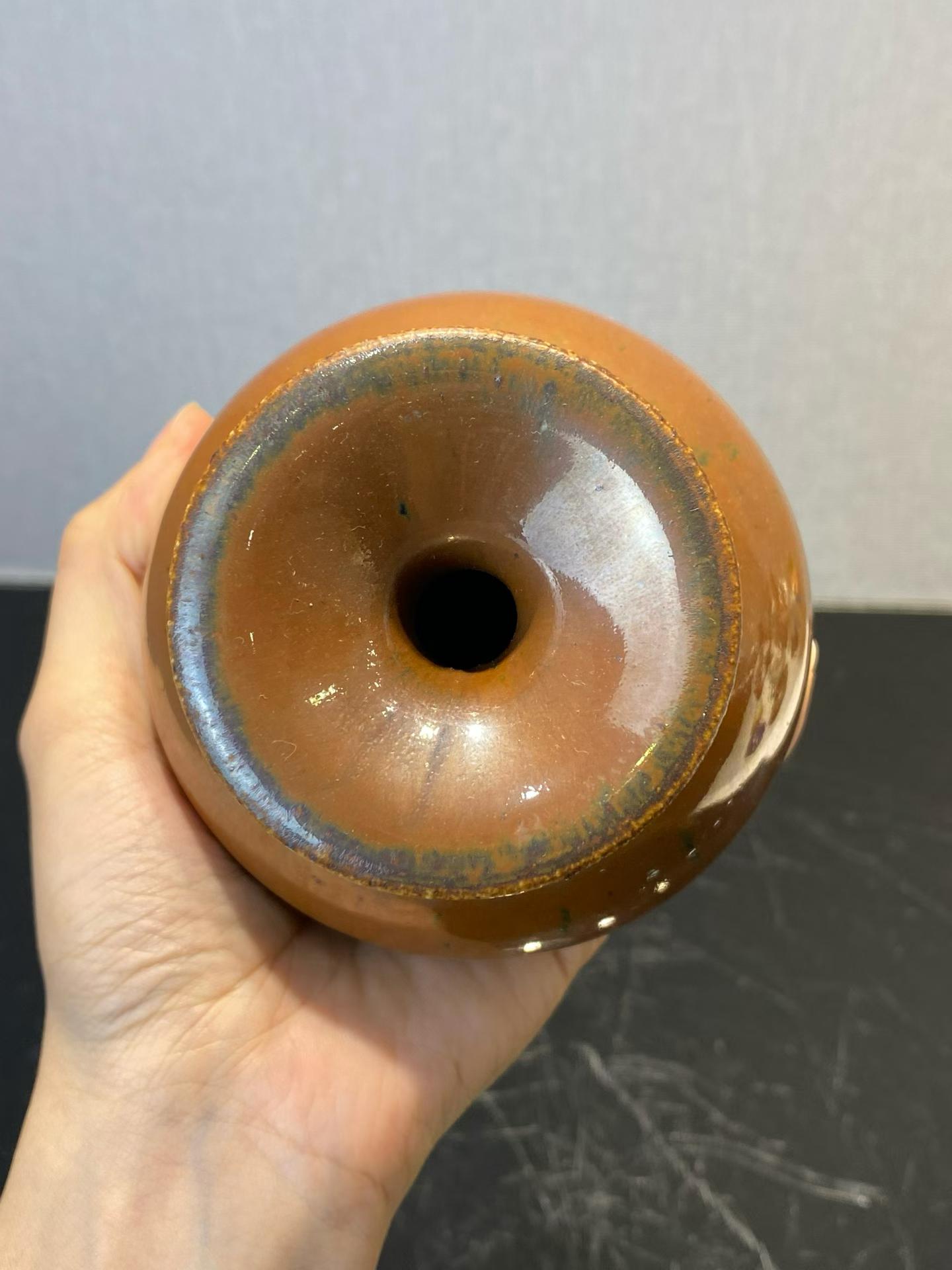 紫均釉嘟噜瓶