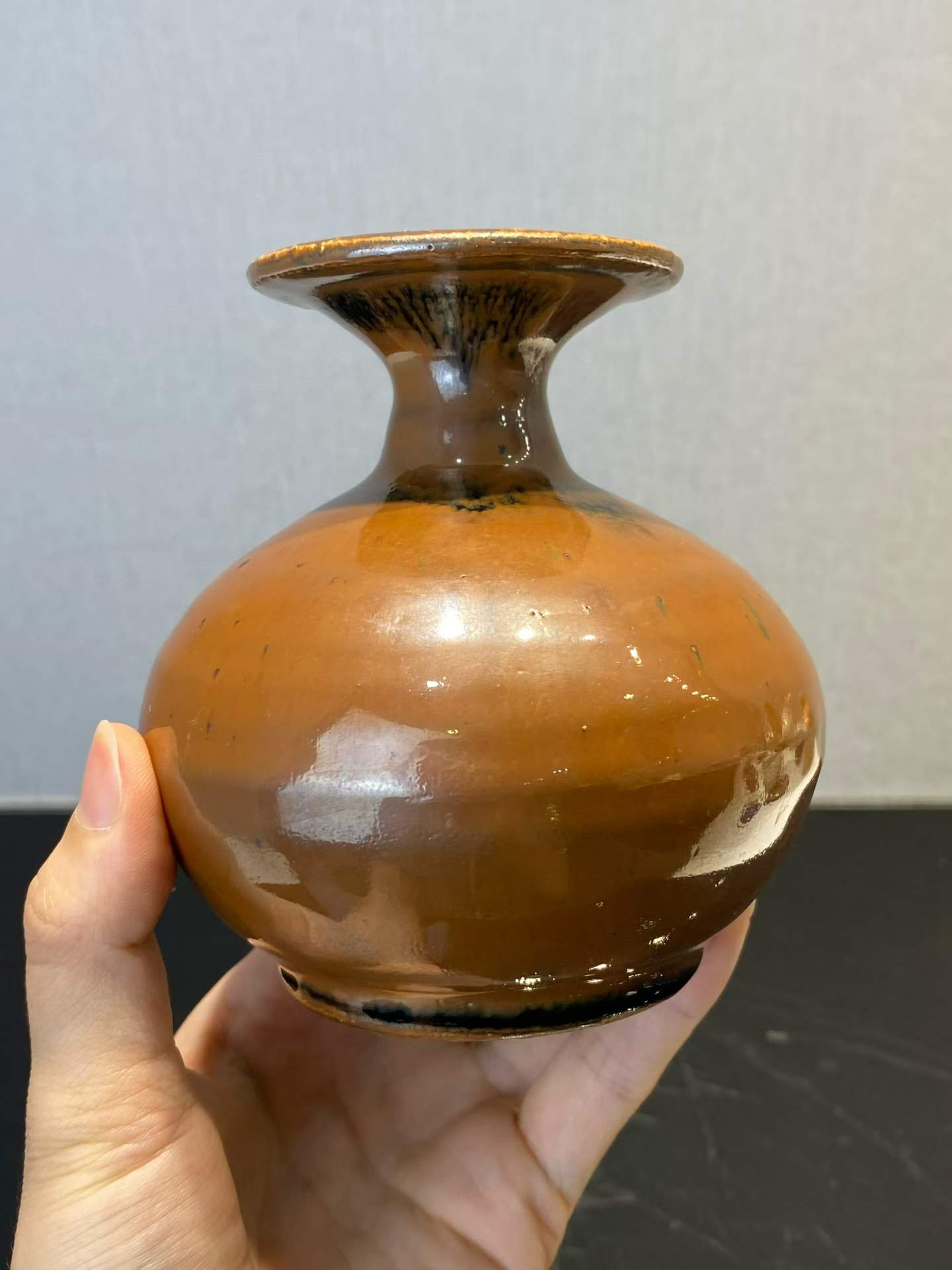 紫均釉嘟噜瓶