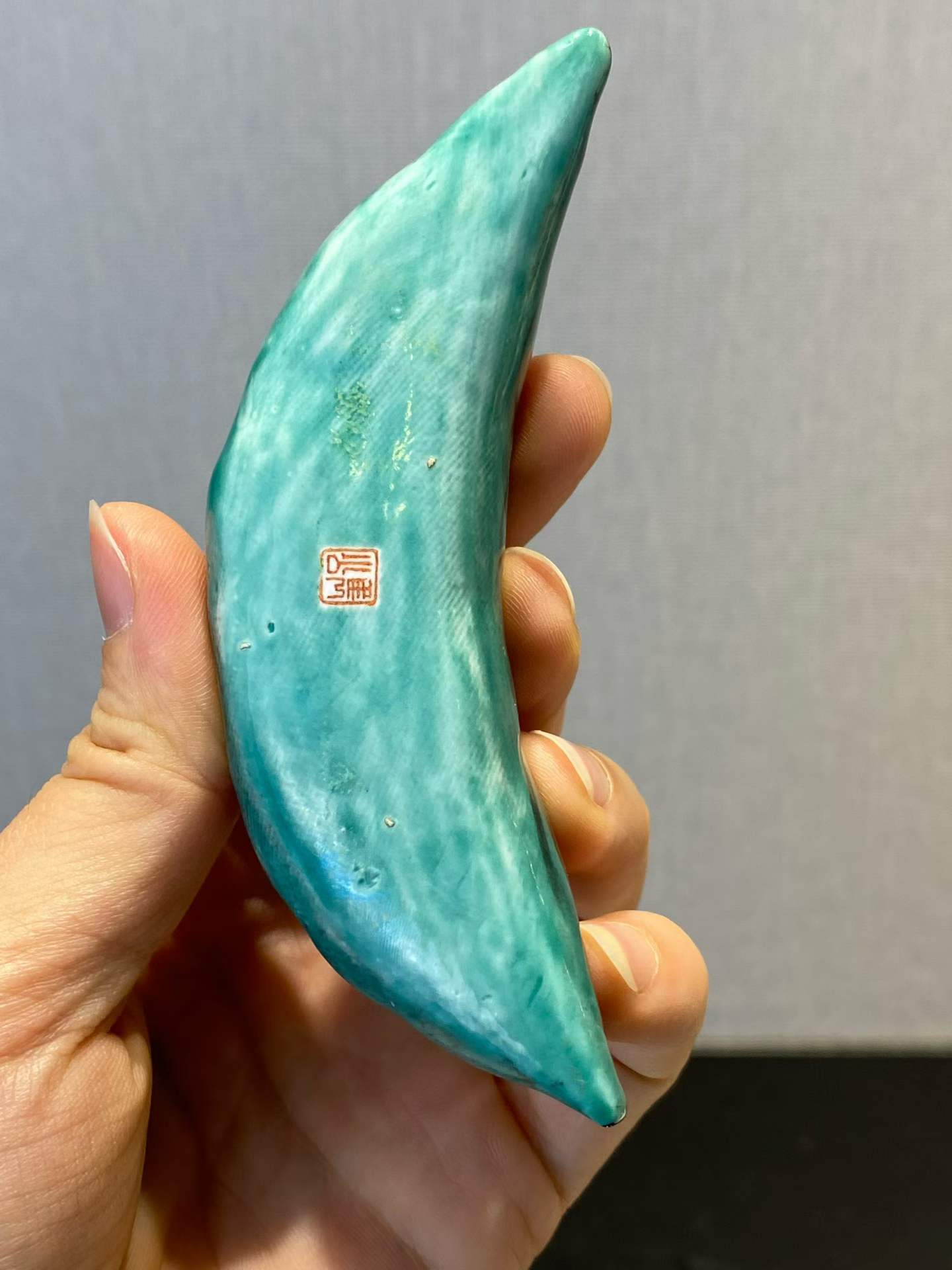 仿生瓷豌豆笔架