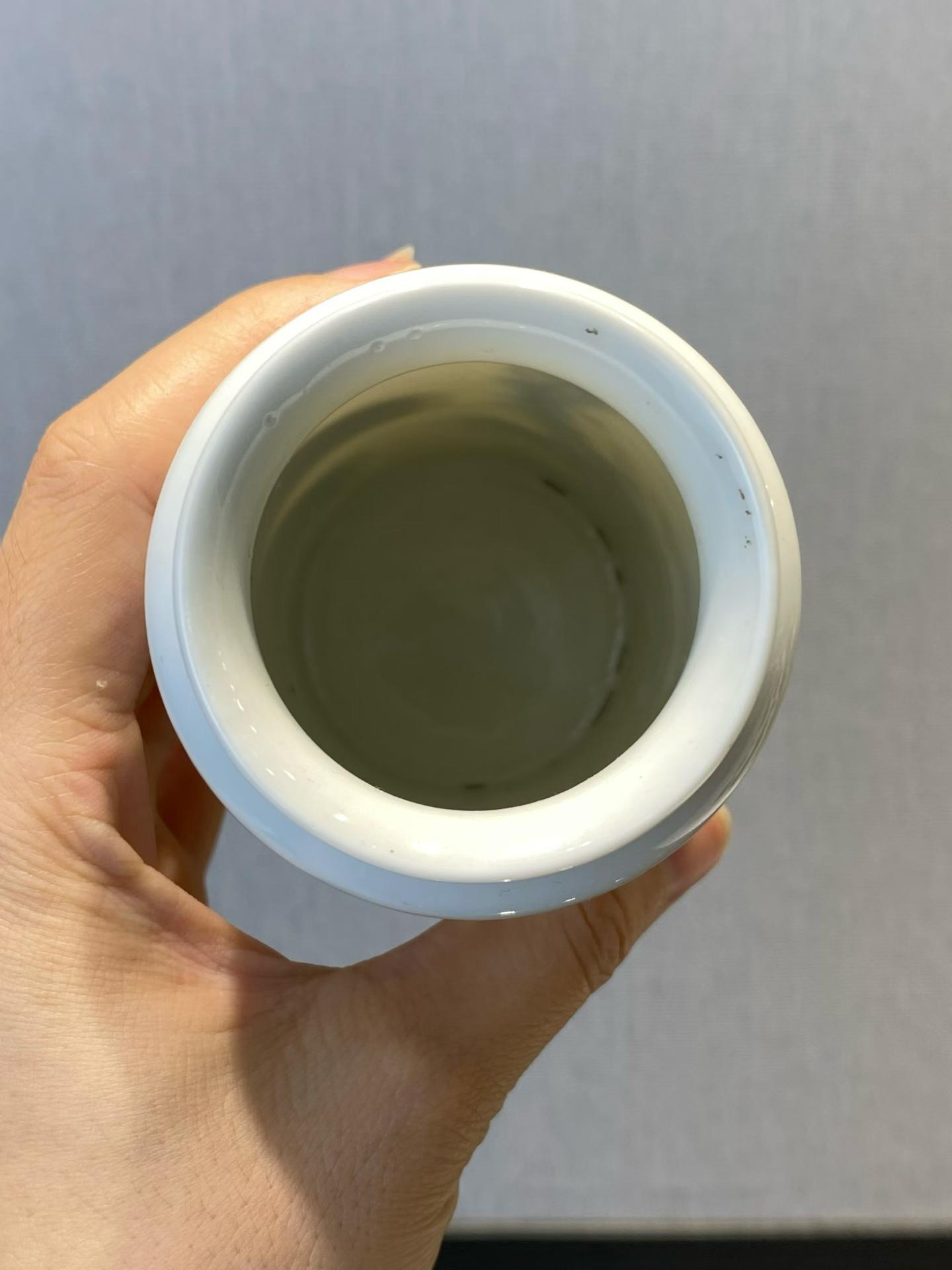 王步风格青花比翼双飞灯笼瓶