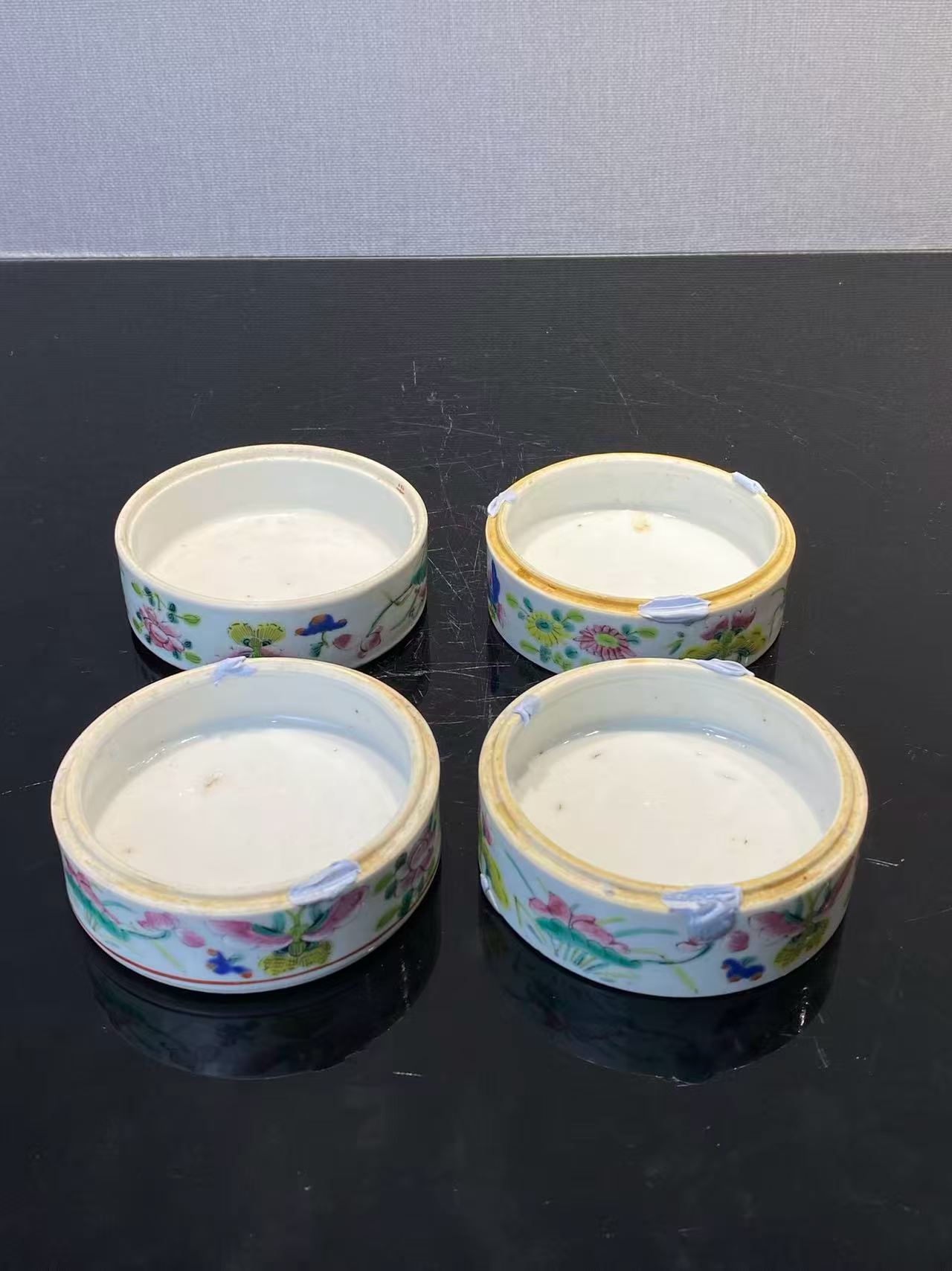 粉彩五子夺魁节盒