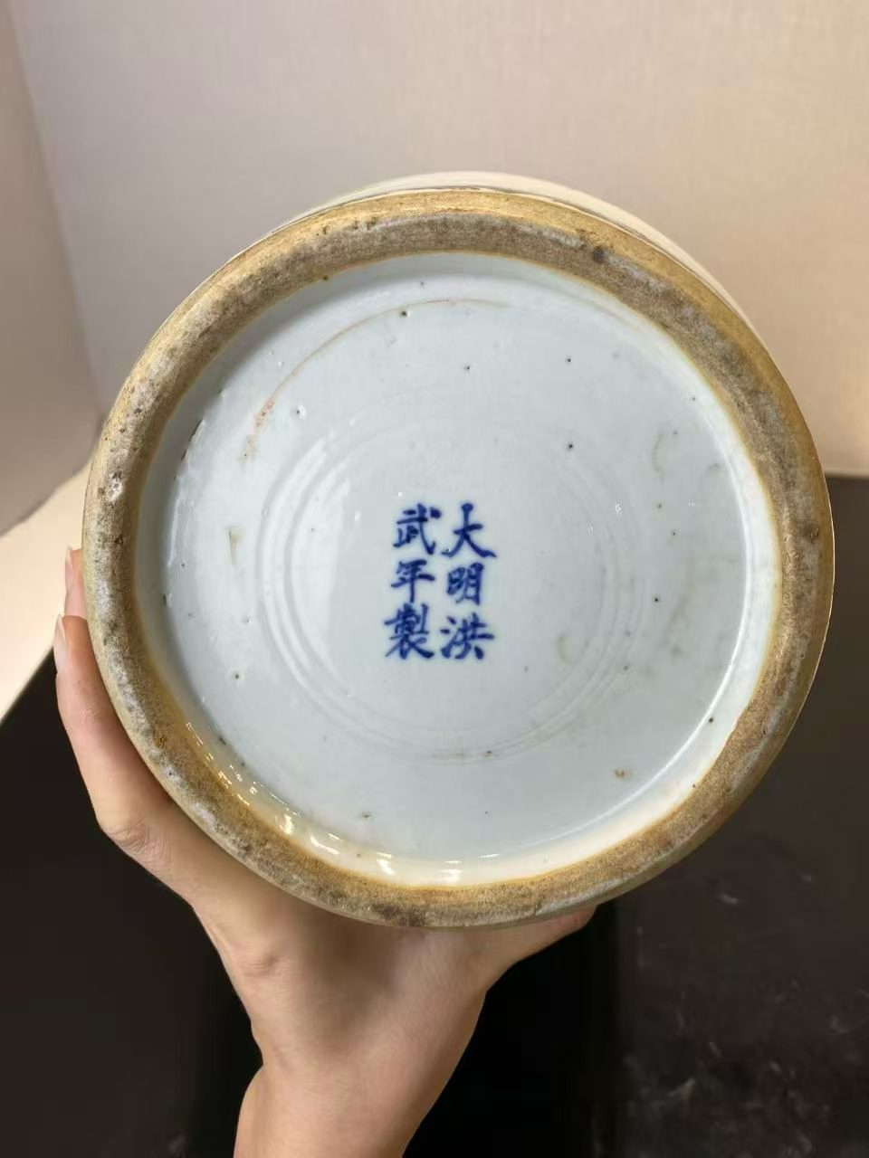 广彩人物故事杏林庄罗汉瓶