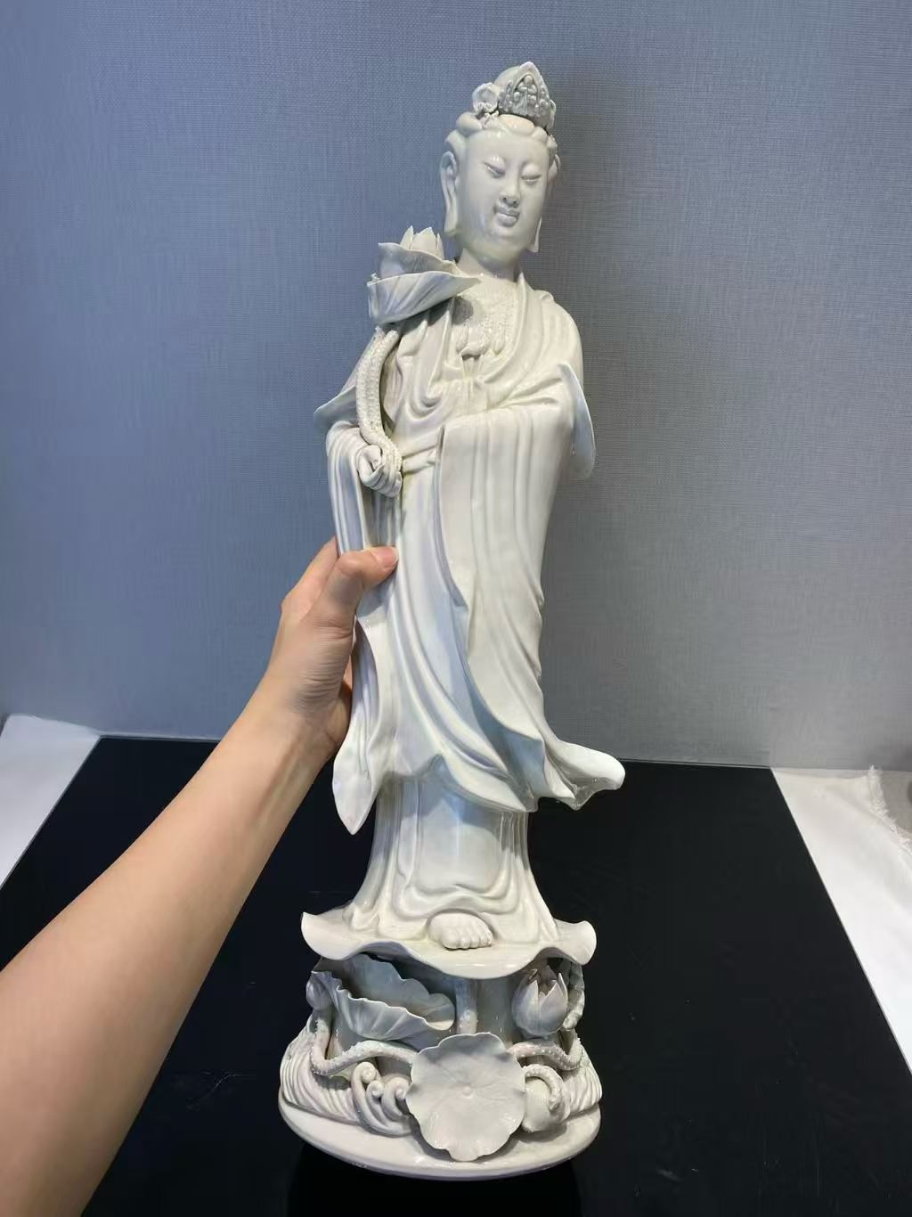 德化窑观音立像