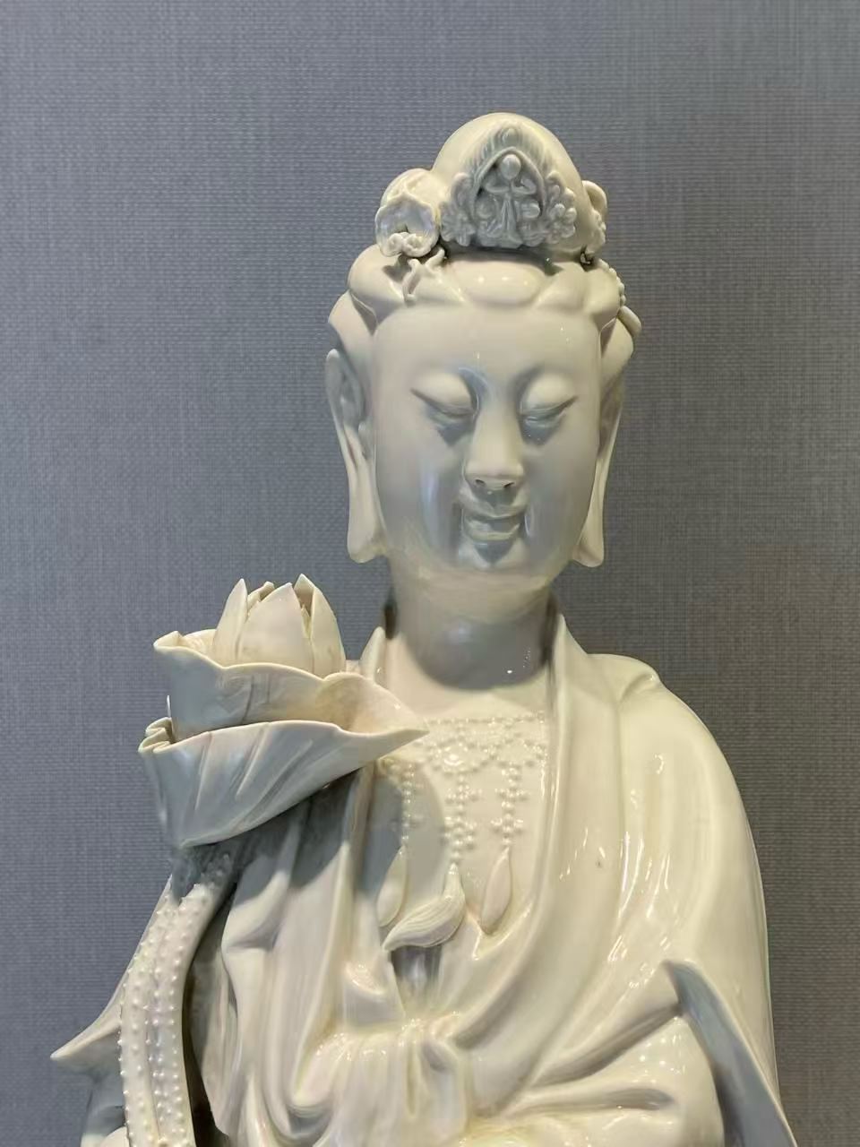 德化窑观音立像