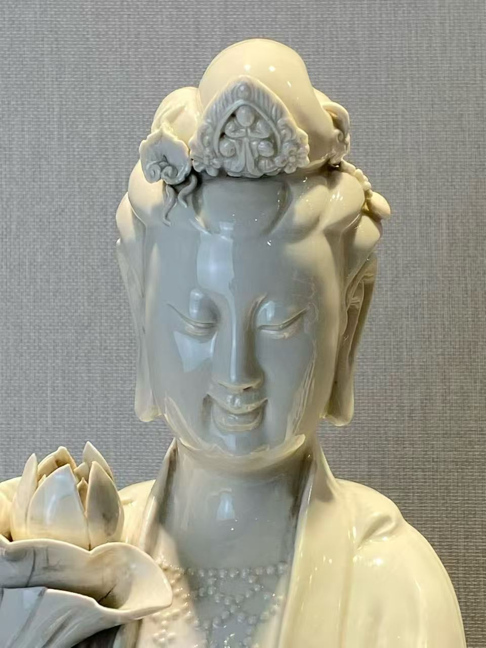 德化窑观音立像