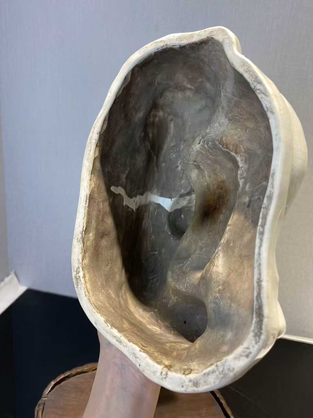 漳州窑白釉弥勒佛带座