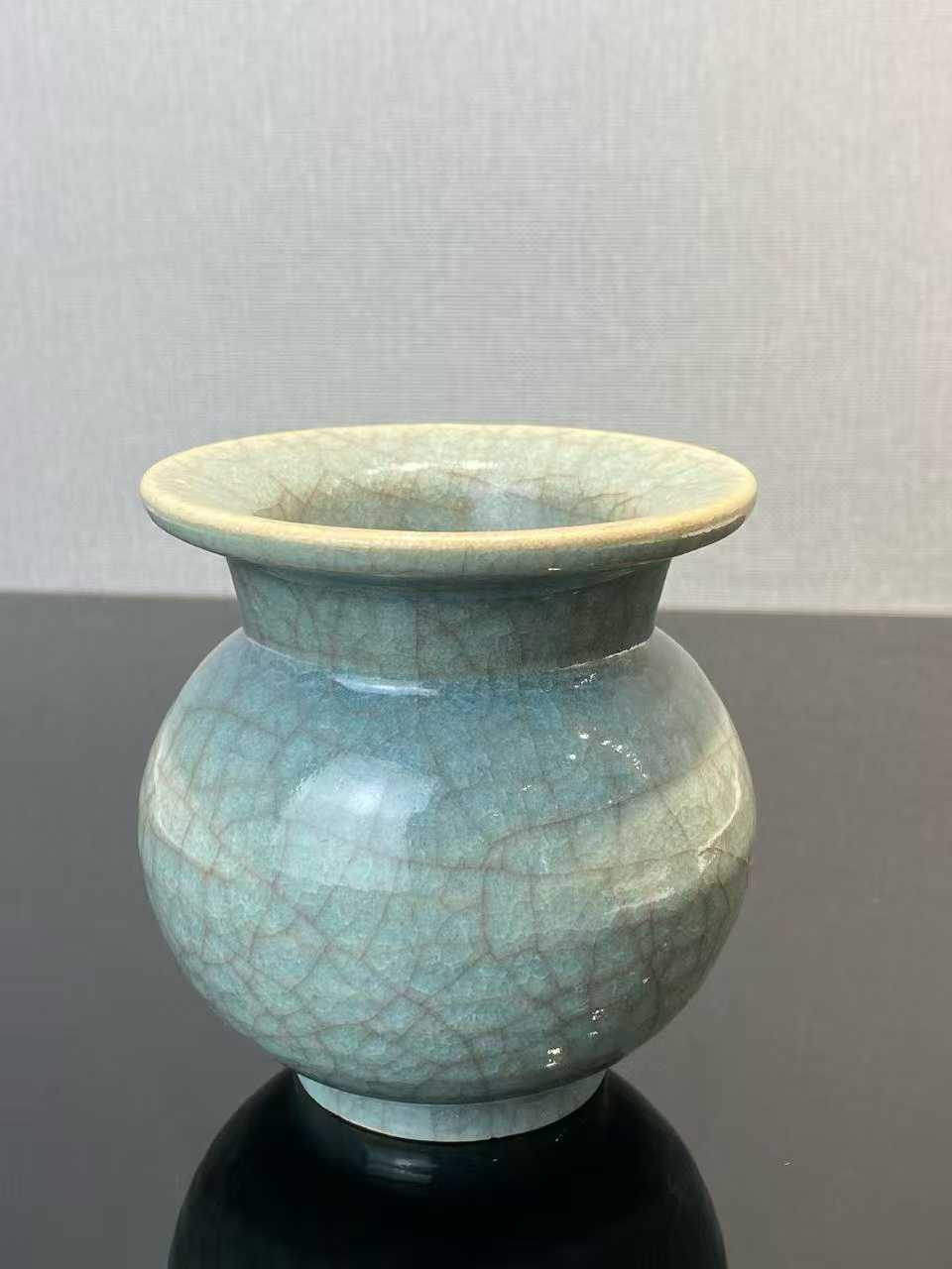 蓝哥釉渣斗