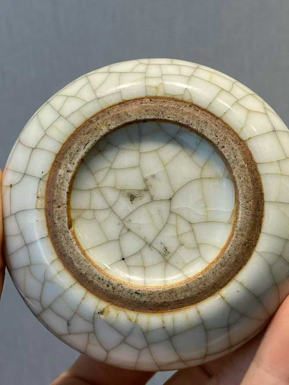 哥釉水盂