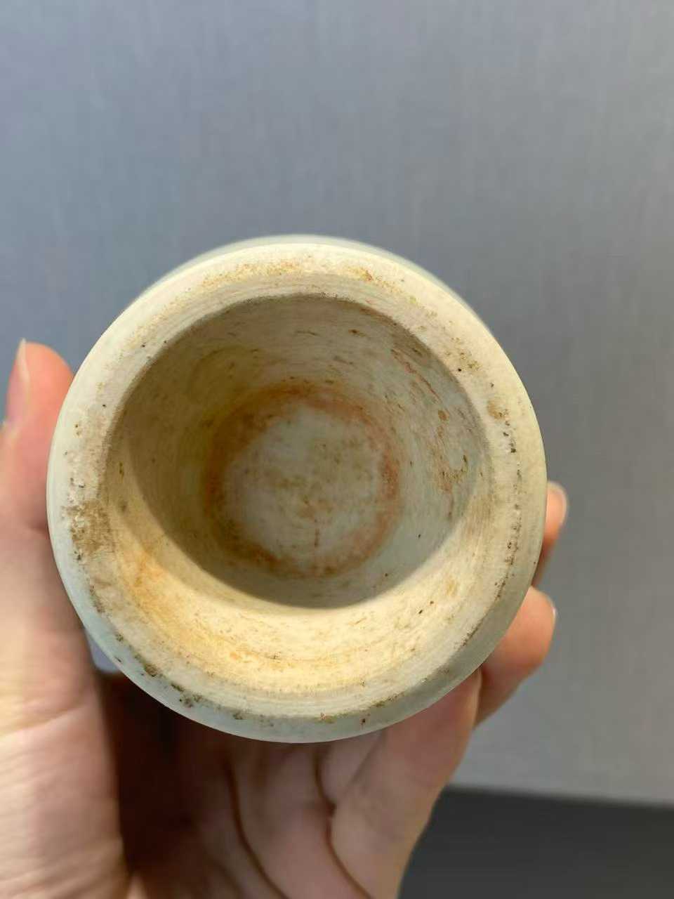 青花龙凤纹撇口瓶