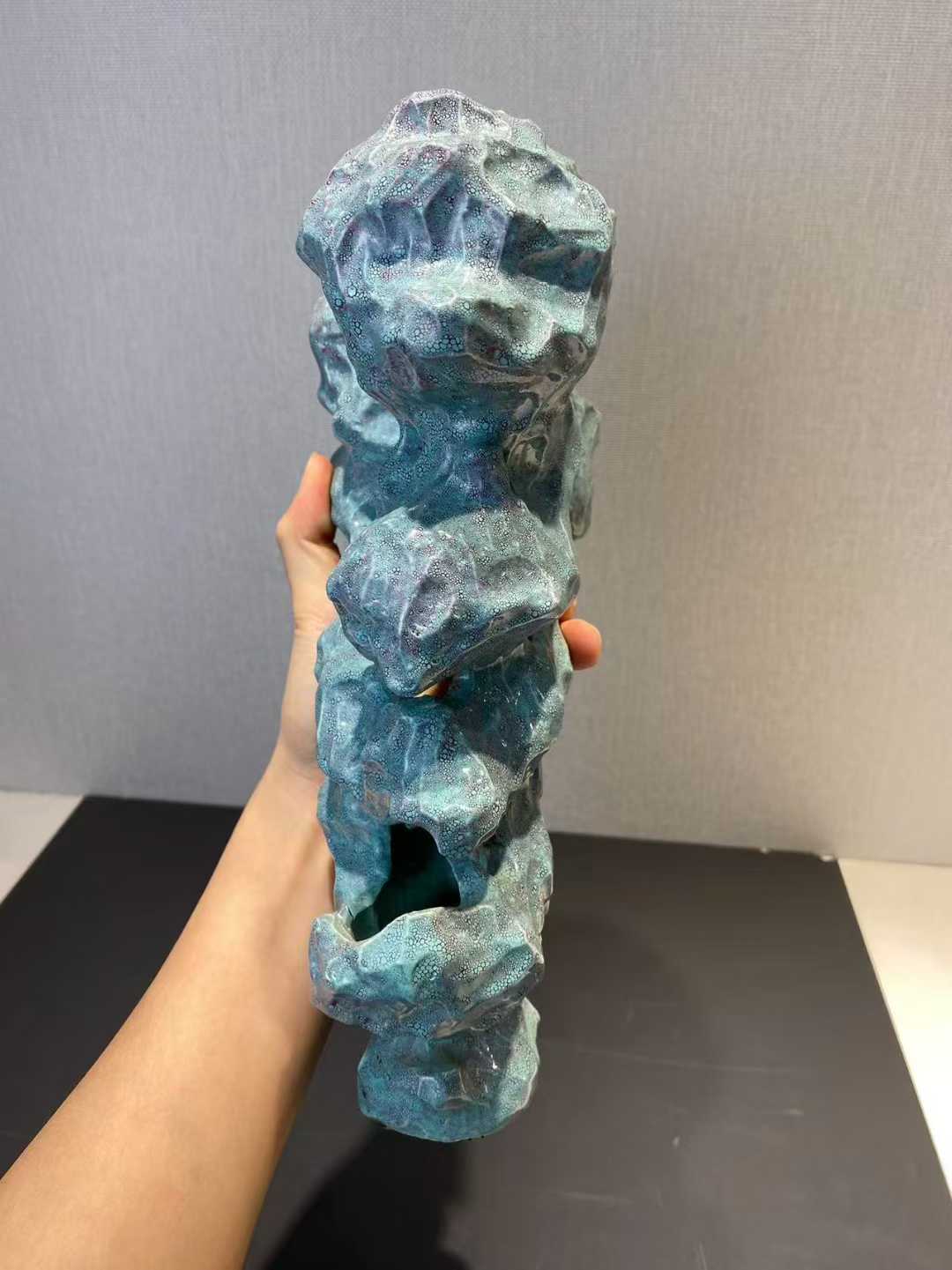 炉钧釉仿赏石