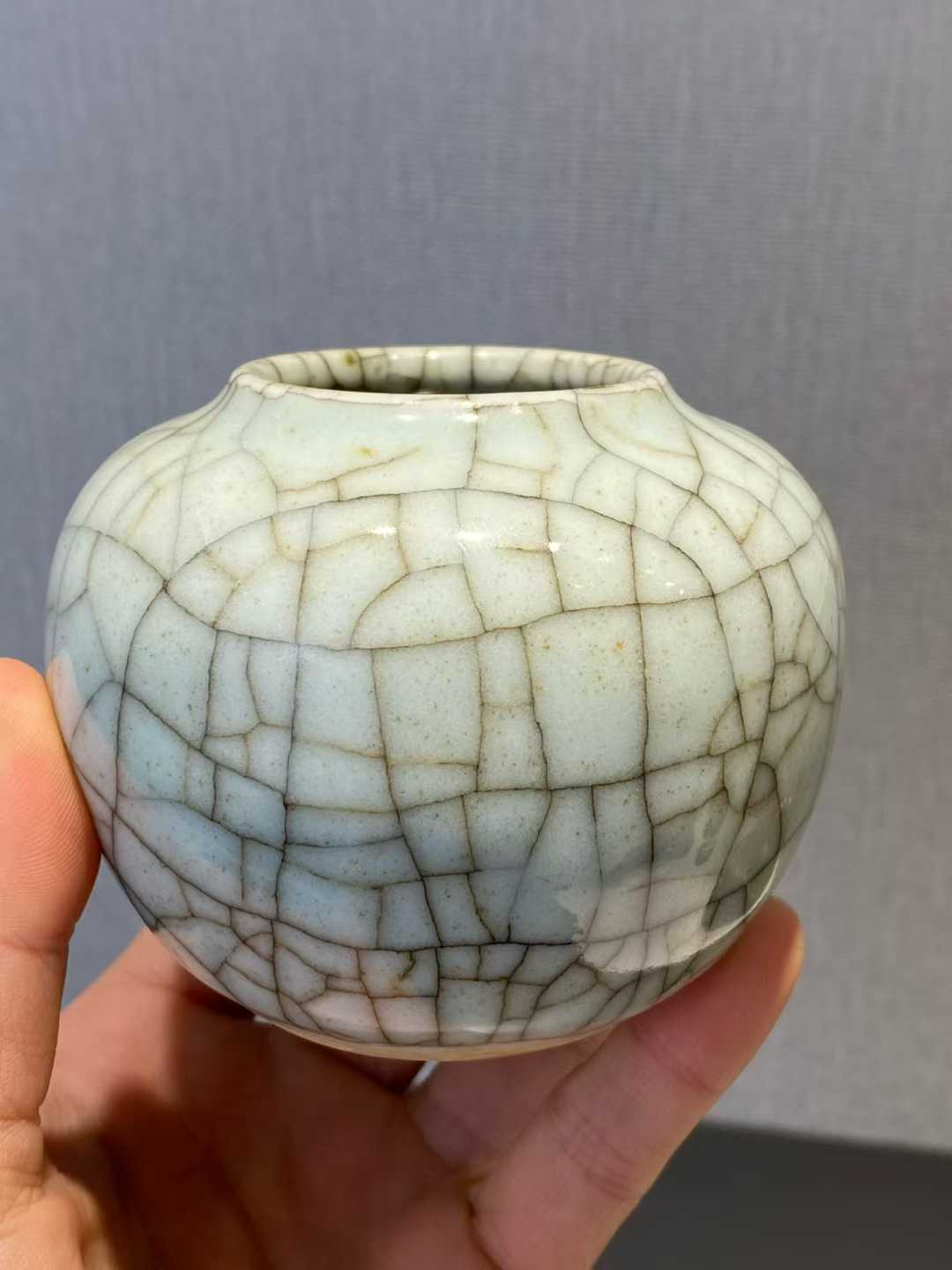 哥釉小罐