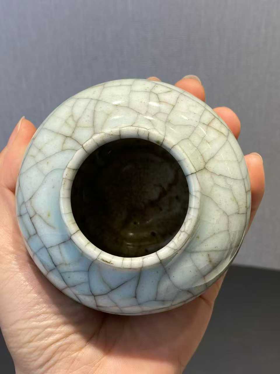 哥釉小罐