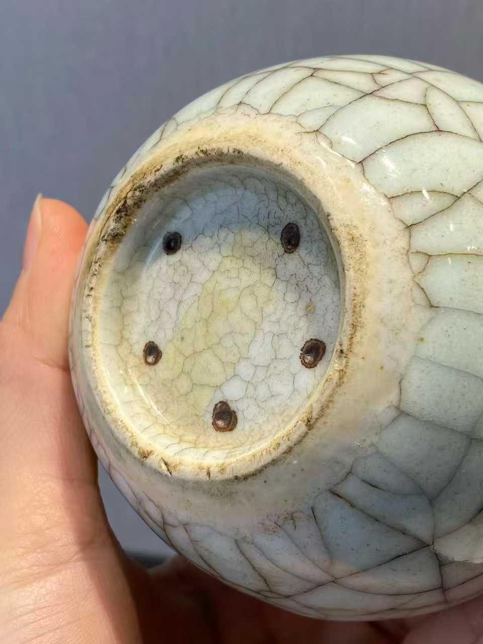 哥釉小罐