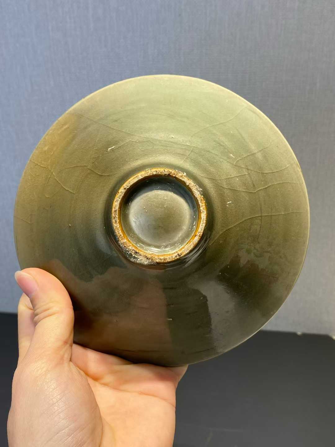 龙泉窑斗笠盏