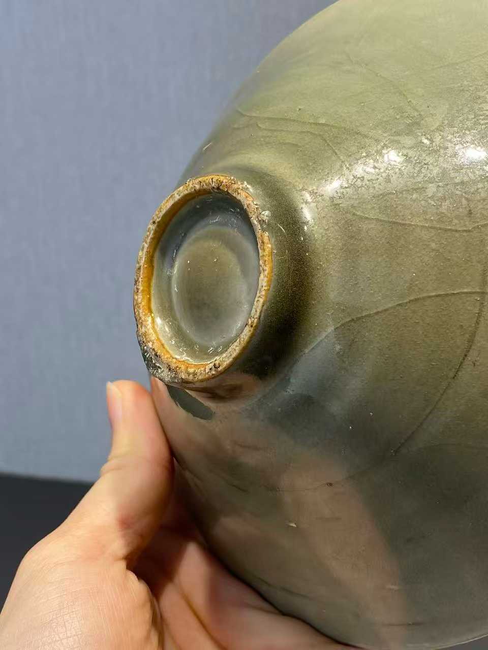 龙泉窑斗笠盏