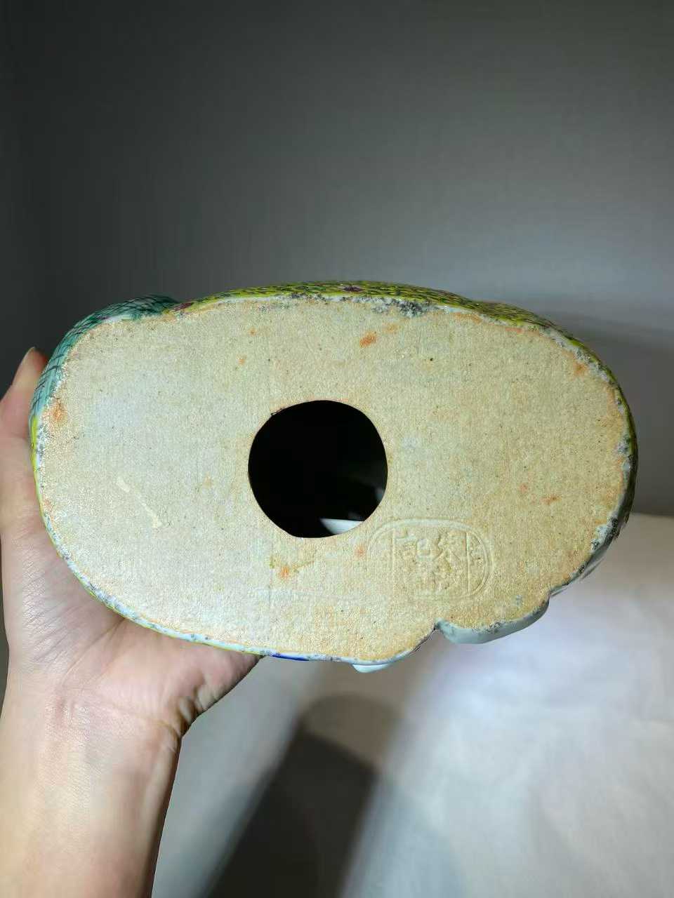 粉彩弥勒佛