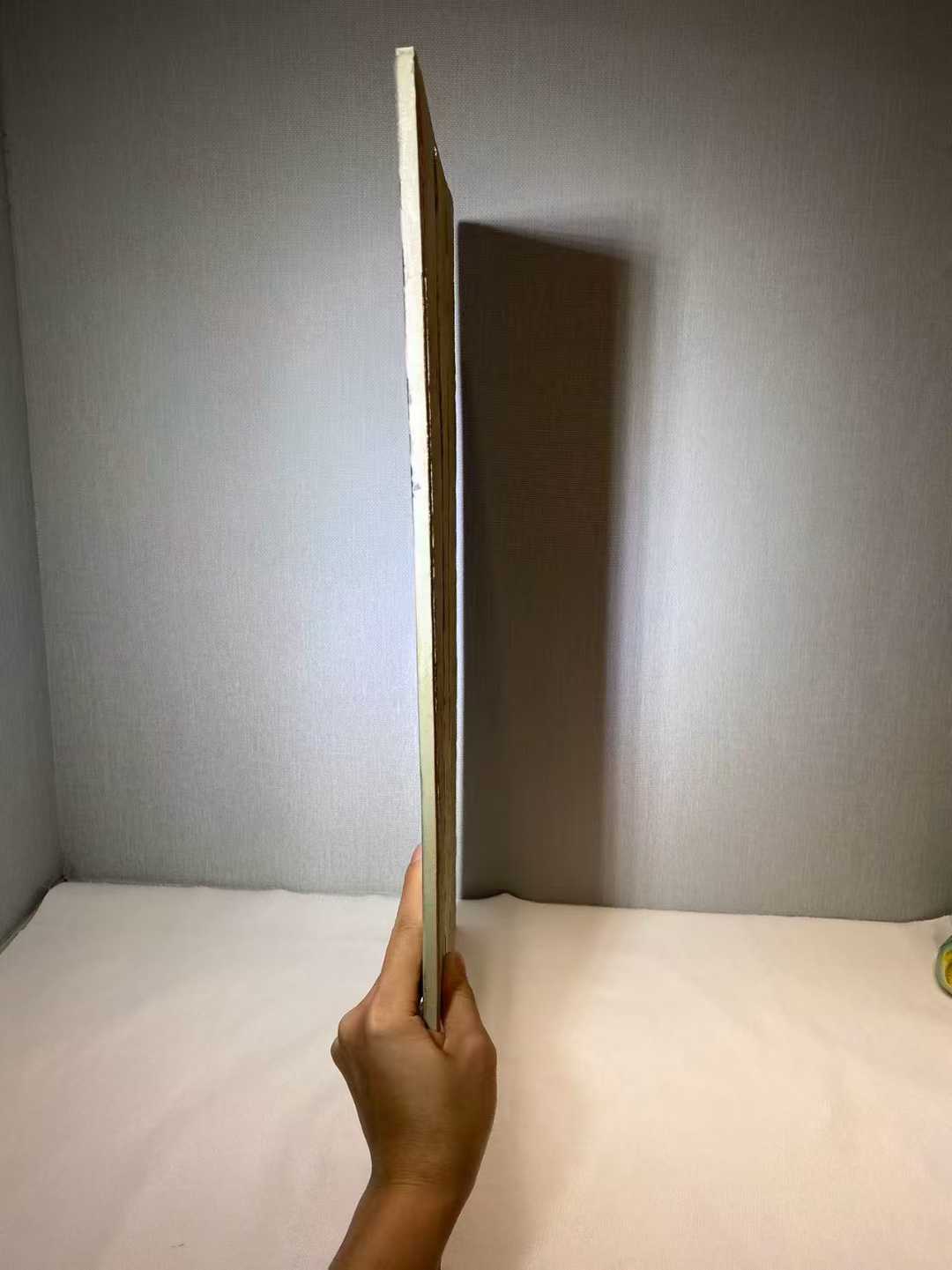 粉彩梅花诗文瓷板画