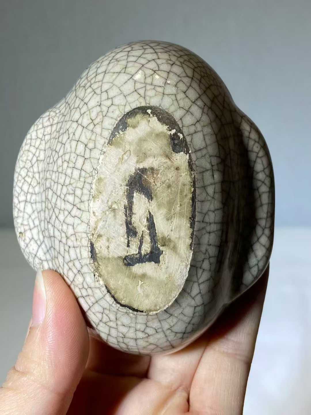 哥釉耳杯漳州窑