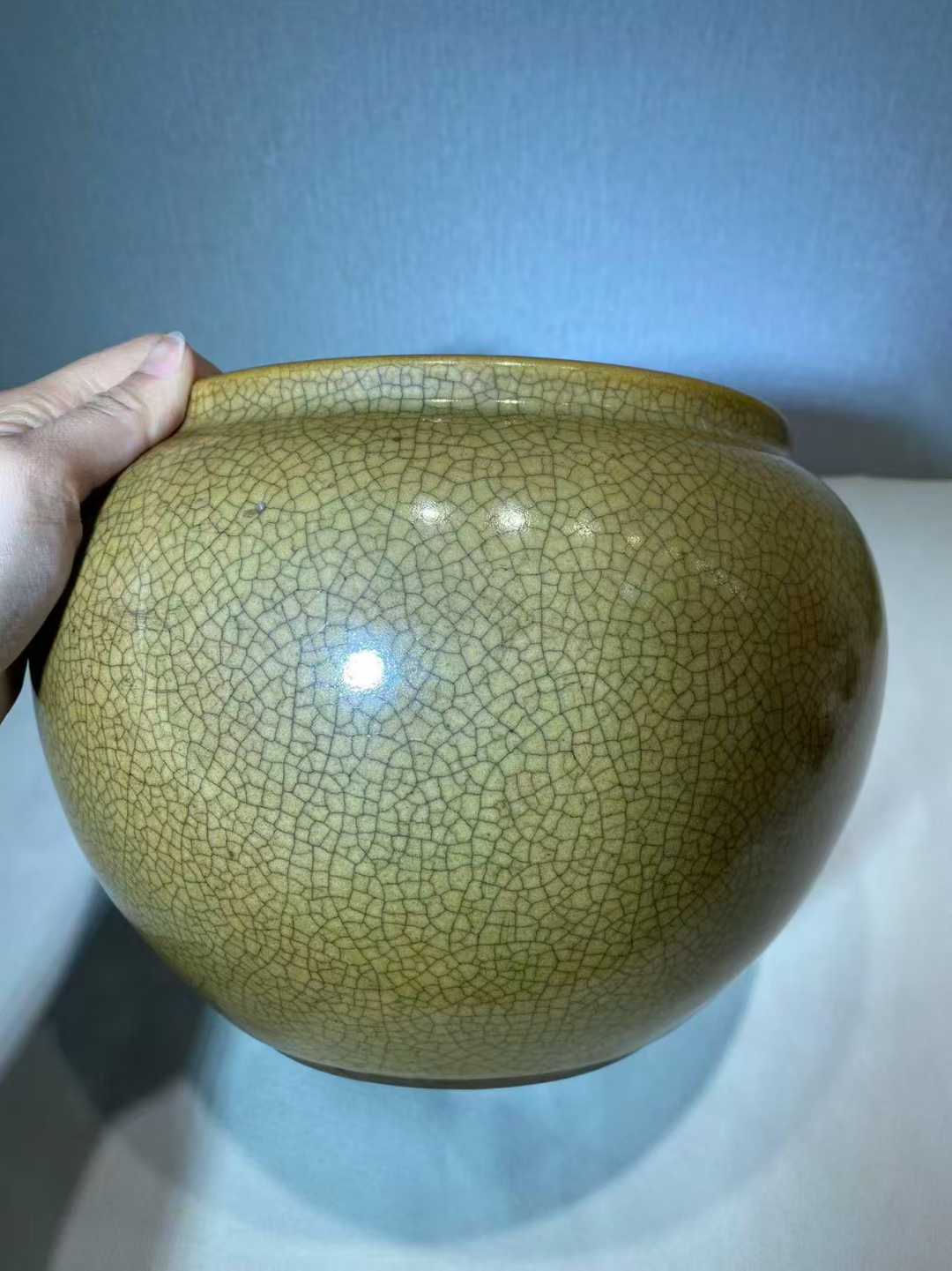 黄哥釉案头缸