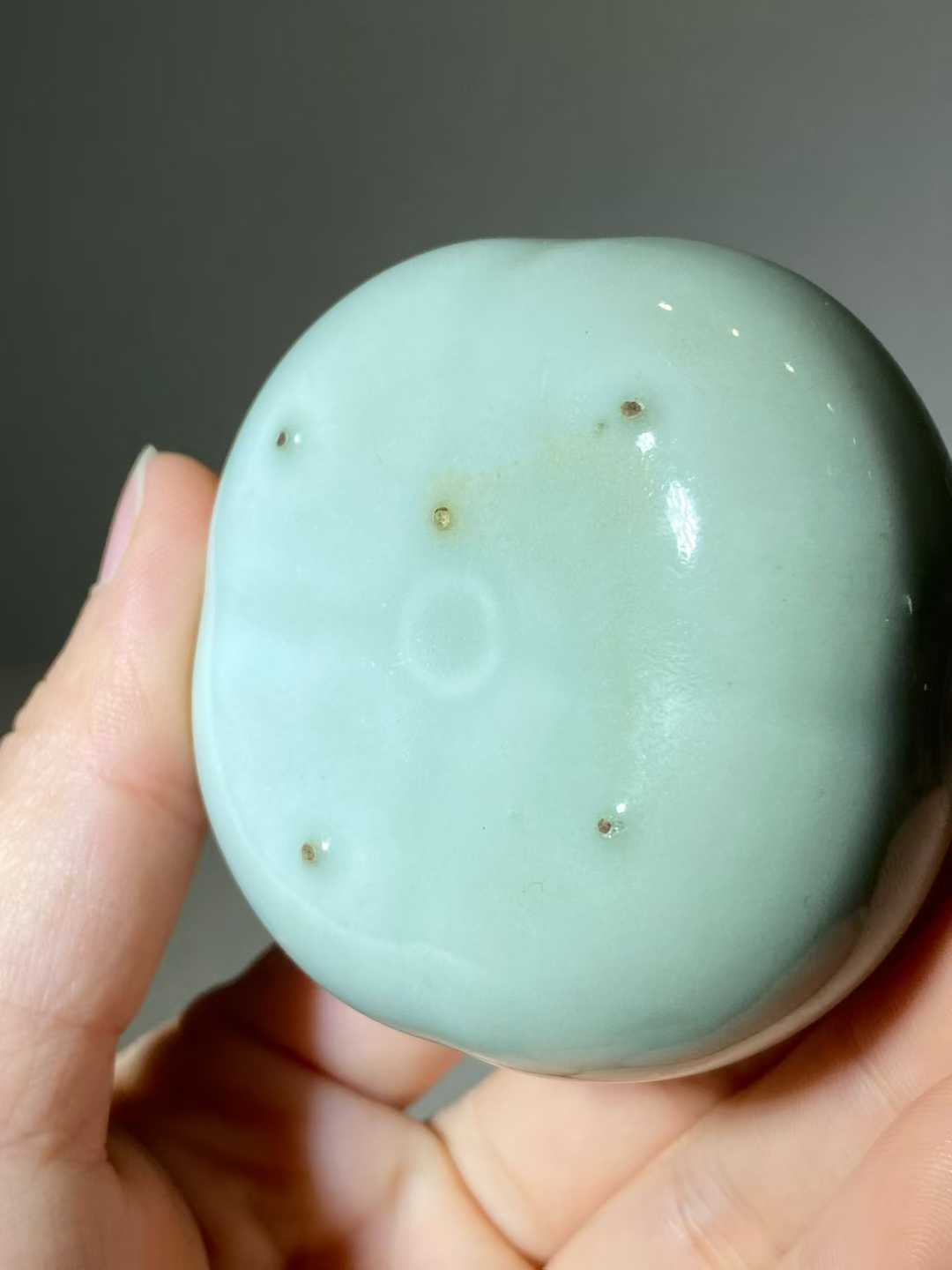 粉青釉柿子形水盂