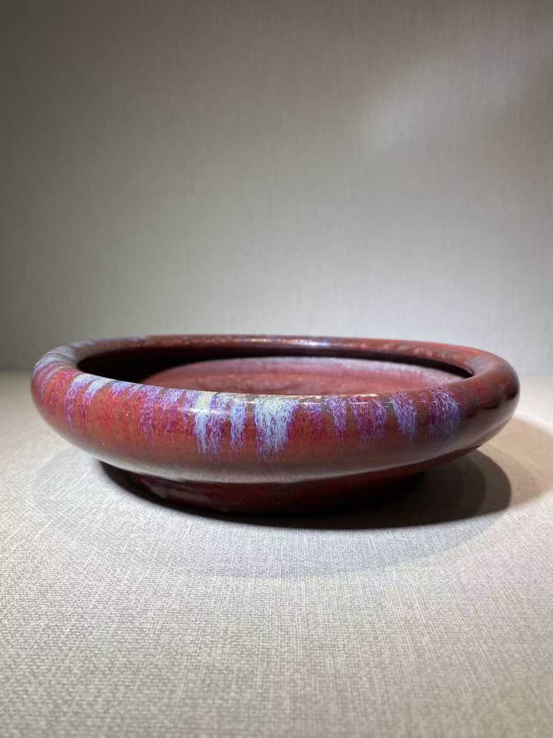 窑变釉大笔洗