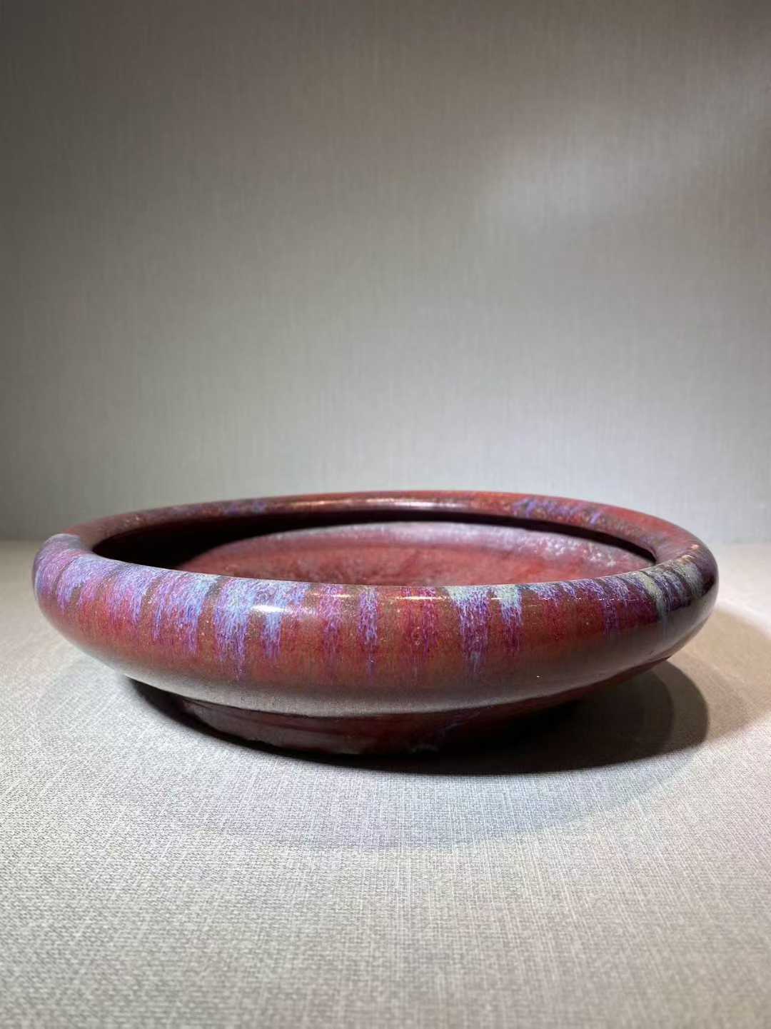 窑变釉大笔洗