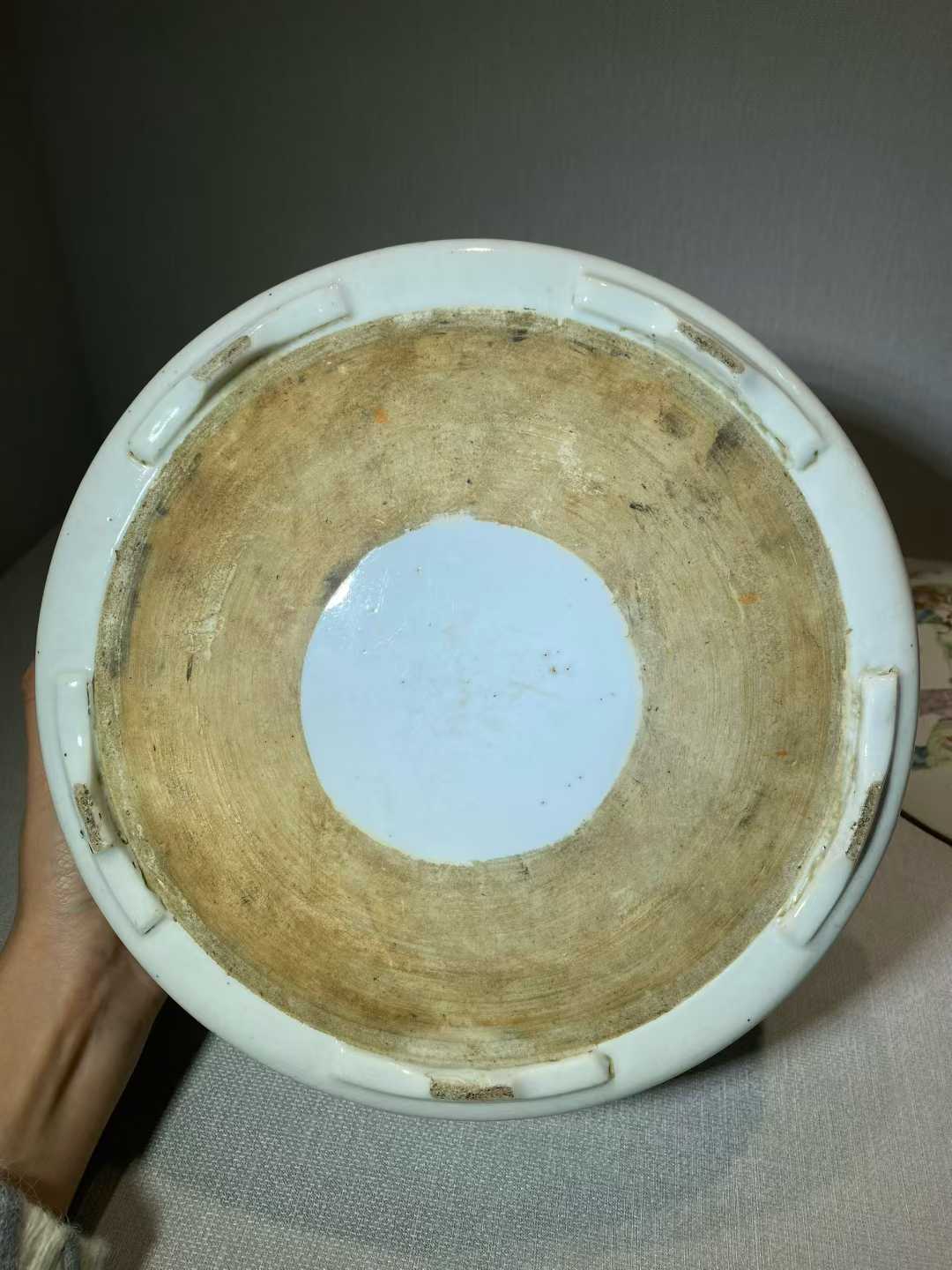 粉彩十二花神图一品锅