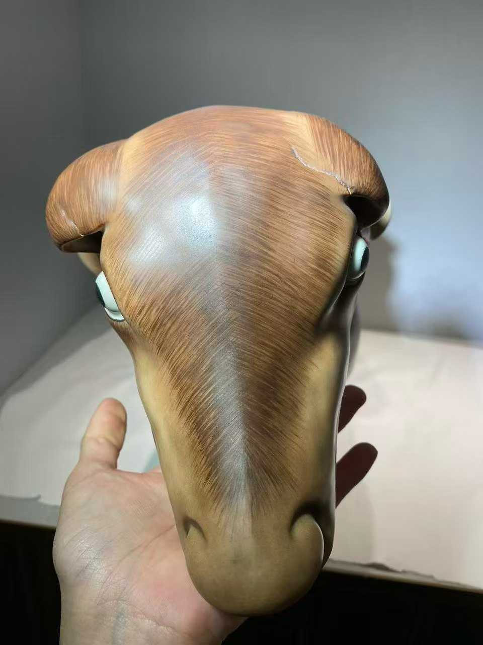 粉彩猎犬摆件