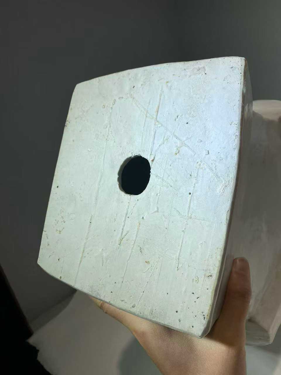白釉孙中山塑像