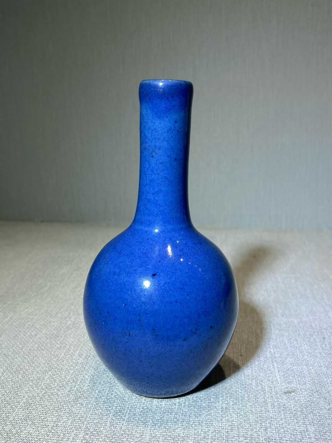 霁蓝釉小天球
