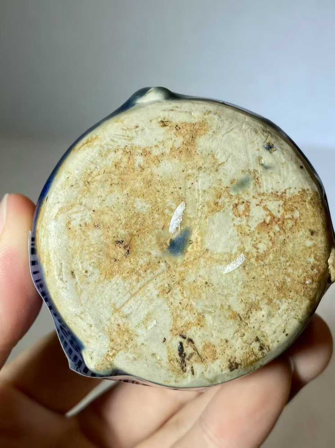 霁蓝釉三足炉