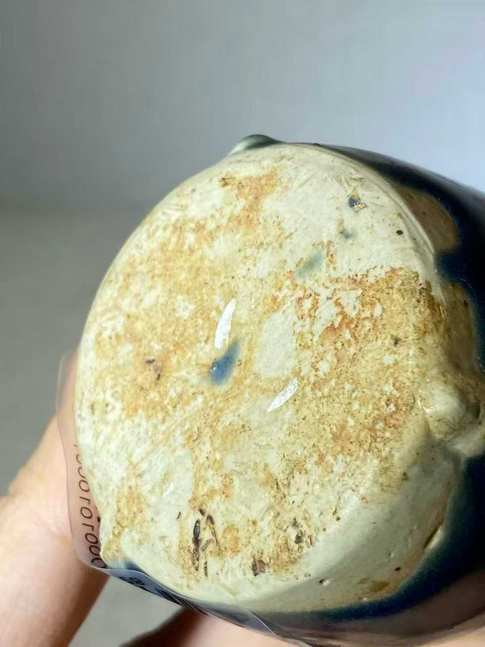 霁蓝釉三足炉